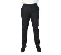 Pantaloni Formali In Mistura Di Lana Blu Navy Paul Andrew