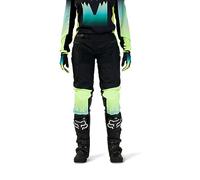 Pantaloni Fox Lady 180 Nero Magro/Rosa 10