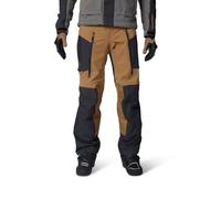 FOX Ranger GORE-TEX ADV Pantaloni tessili da moto, nero-grigio-marrone, taglia 34