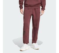 adidas performance - Future icons - Pantaloni marroni e rubino aurora con tasche e 3 strisce-Rosso S