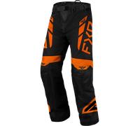 FXR Cold Cross RR 2025 Pantaloni da motocross impermeabili, nero-arancione, taglia XS per maschi