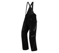 FXR Maverick Lite Pantaloni con bretelle da motoslitta, nero, taglia S