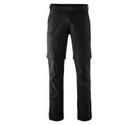 Gonso Portland, Pantaloni lunghi da ciclismo da uomo con funzione zip-off, Waterproof e antimacchia, Fondello Relax Gel Comfort, Vestibilità ampia