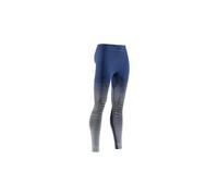 Pantaloni grafici x bionic invent da donna blu grigio calzamaglia lunga