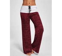 Pantaloni Harem Casual Con Vita Alta E Lacci S-XXL A Gamba Larga NUOVI