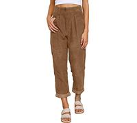 Pantaloni harem con tasche, pantaloni invernali in velluto a coste per le donne UK Comfty pantaloni corti eleganti pantaloni da lavoro lavoro a vita alta pantaloni larghi pantaloni a gamba dritta alla
