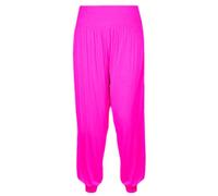 Pantaloni Harem per Ragazze Pantaloni Ali Baba Larghi Casual Larghi Danza Sportiva Leggings Elastici Yoga Bambini Neon Svasato Vestito Operato Bambini Comodi A Vita Alta Rilassat Rosso ciliegia 5-6 an