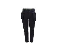 Pantaloni Holster Stretch Neri Apache Calgary Vita 40in Gamba 31in APACALG3140