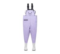 Pantaloni Impermeabili Bambina, Pantaloni Antipioggia Leggeri in Tessuto Resistente Abbigliamento da Pioggia Bambini E Ragazze Giochi All'Aperto 2-16 Anni Andare A Scuola sotto La Pioggia