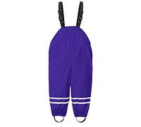 Pantaloni Impermeabili Bambino Antipioggia Bambina Pantaloni per Bambini Traspirante Outdoor Pantaloni Antipioggia Bambino Fango Unisex Bimbo Ragazze Antivento Salopette (e-Purple, 4-5 Years)