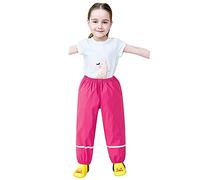 Pantaloni Impermeabili Bambino Pantaloni Pioggia Bambini Pantaloni Antipioggia Pantaloni Leggeri Da Fango Impermeabili Da Bambina Per Ragazzi Ragazze All'Aperto Sportivo Pantaloni Da Pioggia