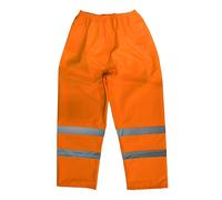 Pantaloni Impermeabili Hi-Vis Arancioni Sealey - Large 807LO