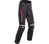 Richa Airvent Evo 2 pantaloni tessili da moto impermeabili, nero-bianco-rosso, taglia M