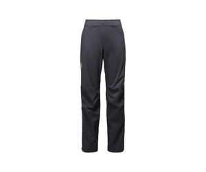 Pantaloni impermeabili lunghi donna Black Diamond Fineline Noir S