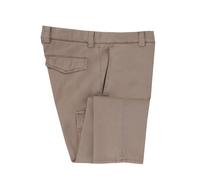 Pantaloni In Cotone Misto Marrone Chiaro Brunello Cucinelli - (BC919235)