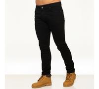 Pantaloni In Denim Slim Fit Stretch Di Enzo In Cotone Tutte Le Taglie UK