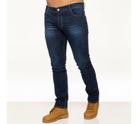 Pantaloni In Denim Slim Fit Stretch Di Enzo In Cotone Tutte Le Taglie UK
