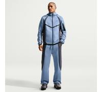 Pantaloni in fleece a blocchi di colore con orlo aperto Nike Tech - Uomo - Blu XL