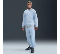 Pantaloni in fleece con risvolti Nike Solo Swoosh - Uomo - Blu XS