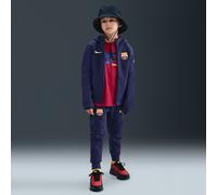 Pantaloni in fleece Nike Football FC Barcelona Tech - Ragazzo - Viola XL