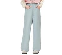 Pantaloni in jeans per bambini dal design accogliente con gamba dritta per attività quotidiane e divertimenti, Bu2, 7-8 Anni
