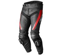 RST Tractech EVO 5 Pantaloni di pelle da moto, nero-rosso, taglia 2XL