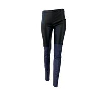 Pantaloni In Pelle Neri Zip Da Donna EMERSON #5101 2 NWT