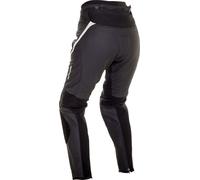 Pantaloni In Pelle Richa Stradale - Neri / Bianchi