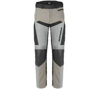 Spidi Vent Pro Pantaloni in pelle da moto, Nero/Ghiaccio, Taglia 48
