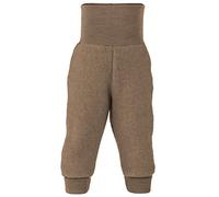 Engel - Baby Hose mit Nabelbund - Pantaloni in pile 50/56 marrone