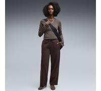 Pantaloni in pile PUMA Class da donna, Abbigliamento, Marrone, XL XL