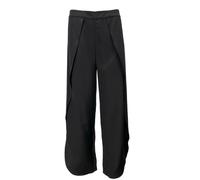 Pantaloni In Seta Neri Toulon Frontali Da Donna TOTEME #1424 XS NWT