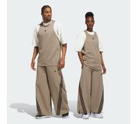 PANTALONI IN TESSUTO ADIDAS BASKETBALL Khaki Six S