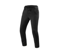 REV'IT! Pantaloni tessili da moto Mason Slim Chino – Nero – Taglia 30 Uomo