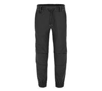Spidi Moto Jogger Pantaloni tessili moto, nero-grigio, taglia 36 per maschi