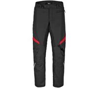 Spidi Sportmaster H2Out pantaloni tessili da moto impermeabili, nero-rosso, taglia 4XL