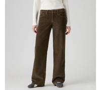 Pantaloni in velluto Low Loose Marrone 42 (IT) - W28 L32 (US) Tinta unita