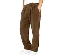 Pantaloni in velluto morbido e resistente per bambini - ideali per giocare per tutto comodo, marrone, 9-10 Anni