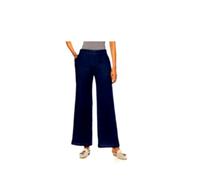 Pantaloni Indigo A Gamba Larga Wendy Williams, Blu Navy [XS]