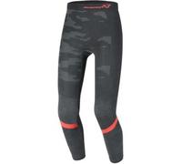 Macna Base Layer All-Season Pantaloni funzionali, nero-grigio-rosso, taglia L XL per maschi