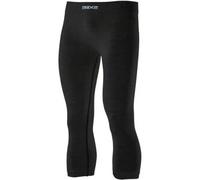 Pantaloni Intimi Tecnici Merino 3/4 Unisex Sixs PNX-3/4-MERINOS Wool Black L-XL