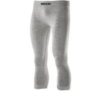 Pantaloni Intimi Tecnici Merino 3/4 Unisex Sixs PNX-3/4-MERINOS Wool Grey L-XL