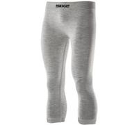 Pantaloni Intimi Tecnici Merino 3/4 Unisex Sixs PNX-3/4-MERINOS Wool Grey S-M