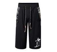 Pantaloni Inverno Uomo con Tasche Laterali di Leggeri Migliori Righe Bermuda Calzoni Lateralmente Liscio Intera Ginocchio Chi Quarti Stretta O Che Storia Interna Poule Tailandesi