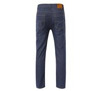 Pantaloni jeans da uomo slim fit, elasticizzati, casual, in denim, con tasche, design alla moda, a tinta unita, comodi e durevoli, ideali per sport, spiaggia e uso quotidiano (28-32), Bu2, 28-30