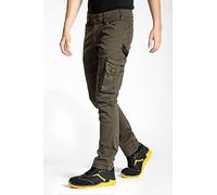 Pantaloni Jeans Jobc1 Tasconato Stretch Colore Verde Tg. 52