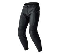 Pantaloni jeans moto RST T2 D3O (D30) in pelle gamba corta - nero/blu