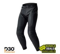 RST T2 D3O Pantaloni di pelle da motocicletta, taglia 40 per maschi