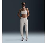 Nike Dri-FIT Mid-Rise W - pantaloni fitness - donna S White woman Dri-Fit