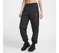 Pantaloni jogger ampi in tessuto a vita media con protezione UV Nike Sportswear Classic - Donna - Nero XXL (IT 56-58)